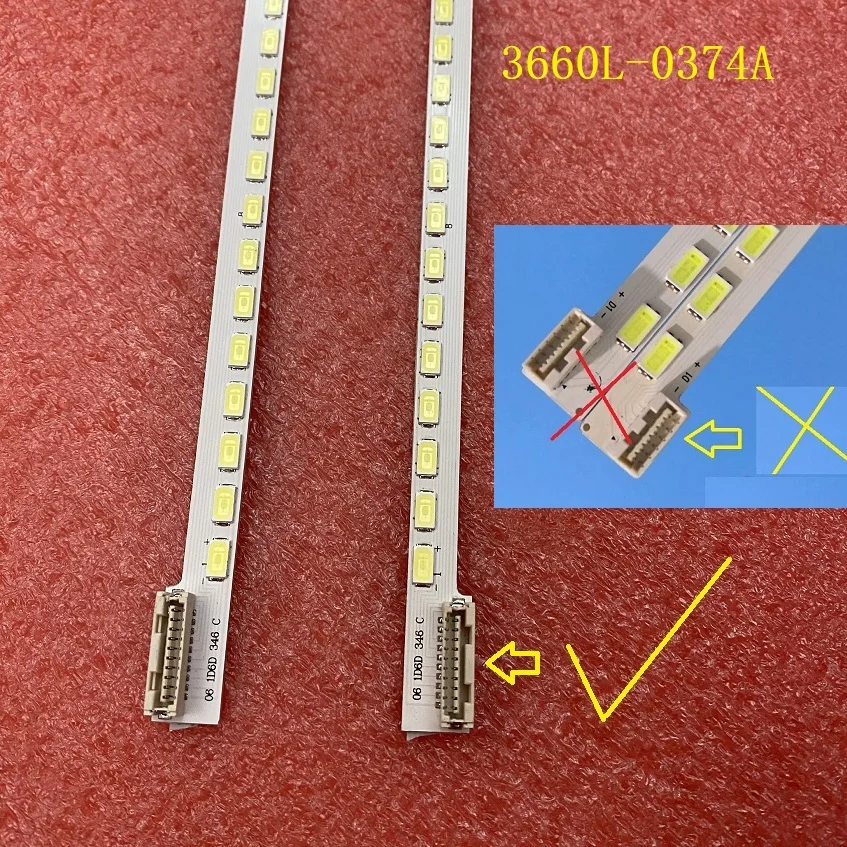 LED Strip for TV 3660L-0374A 42PFL8606D 42LV5500 42LW4500 42LW5700 42LW450U 42LV375S 42LV450U 42LW5500 42LV3600 42TL525U 42E96RS