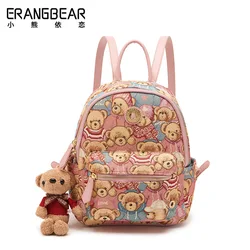 Zoey1020 2021 new jacquard canvas lovely casual fashion backpack backpack versatile literary women bag