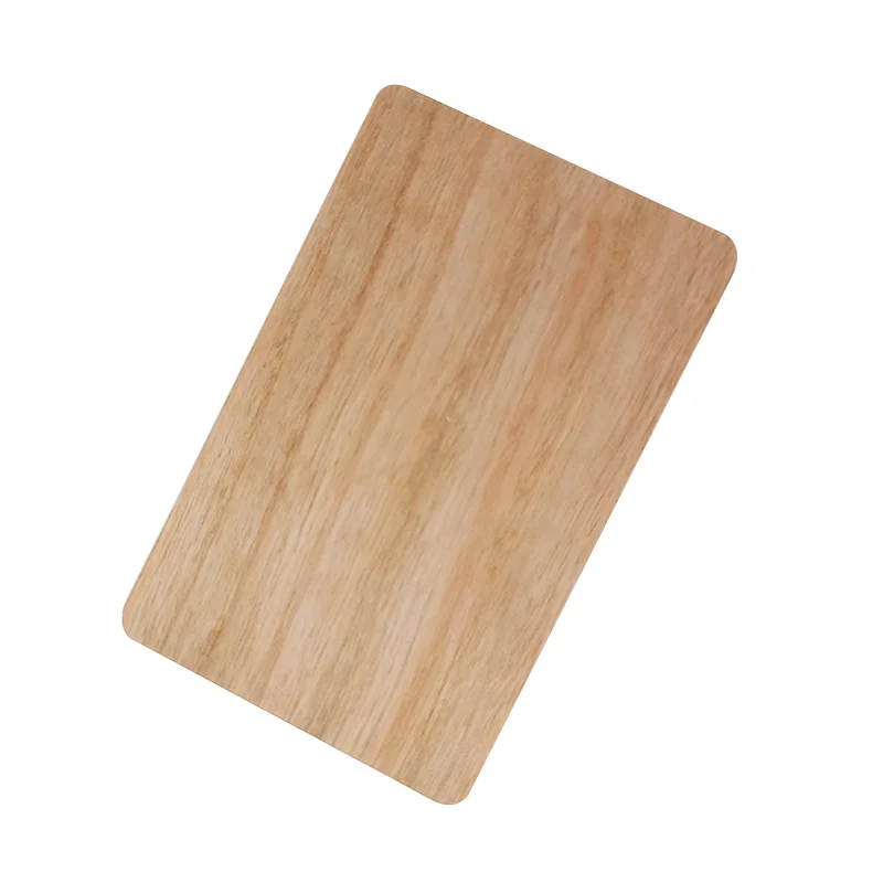 10 Pcs Of Wood NFC 213 216 RFID Cherry Wood Blank Digital Business Card DIY Crafts Laser Engraving New Materias