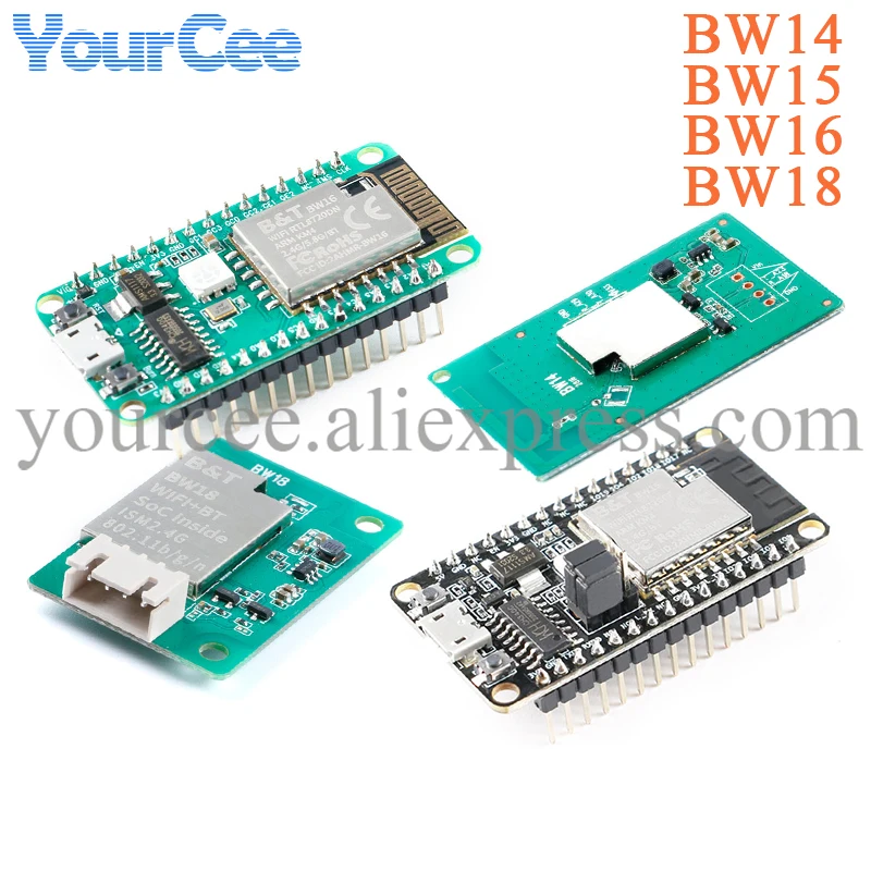 BW16 RTL8720DN BW14 RTL8710BX BW15 RTL8720CF BW18 Development Board Kit NodeMCU Dual-band BLE4.2 BLE 5.0 Wireless WIFI Module