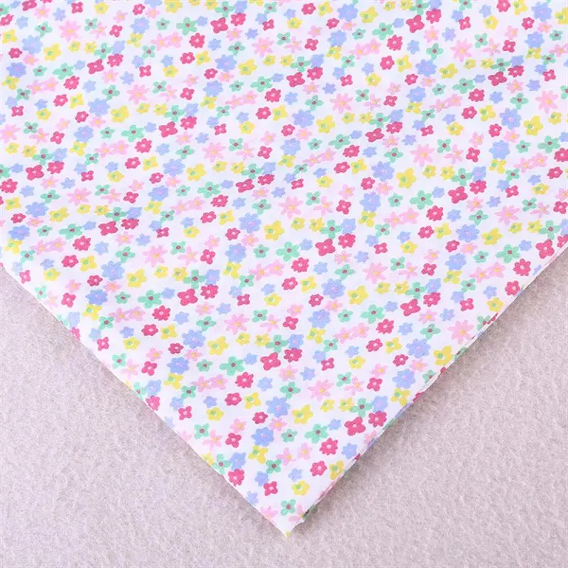 50*150cm Printed Polyester Fabric Craft Pattern Sewing Dolls Aprons Bags Crafts Home Decoration