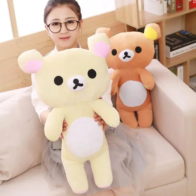 Cute Rilakkuma Cartoon Character Plush Toy Doll Kid Bear Animal Plush Animal Bear Plush Toy Couple Birthday Gift For Girlfriend