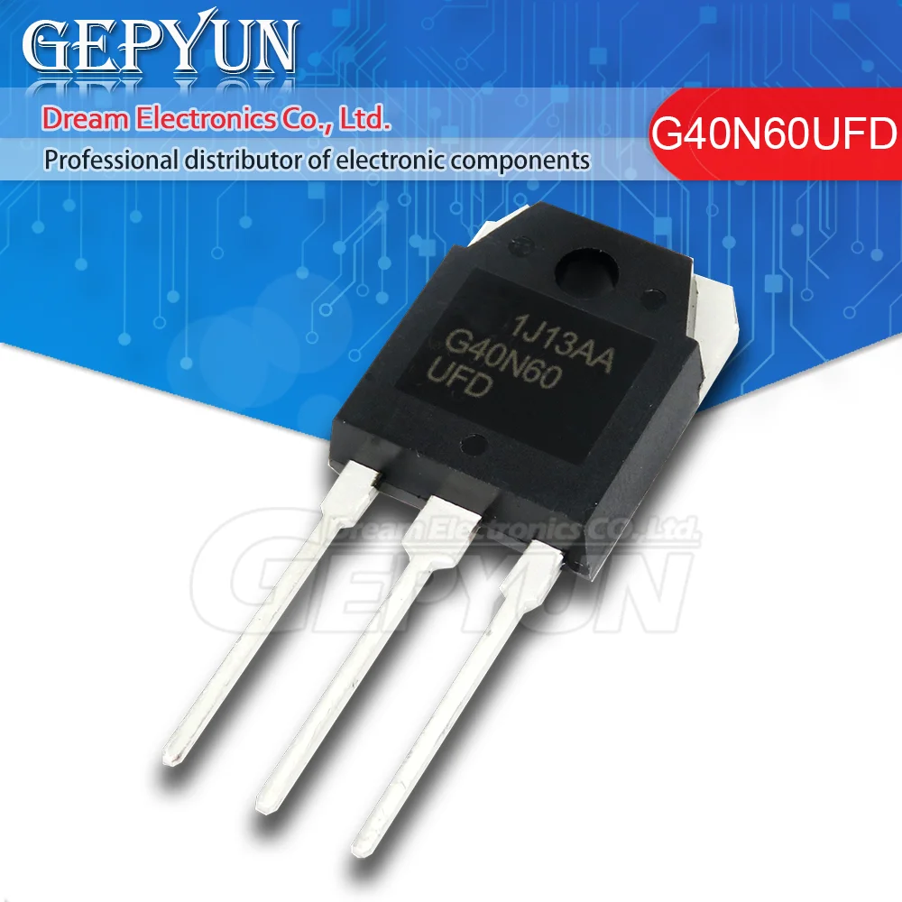 5PCS G40N60UFD G40N60 40N60UFD 40N60 TO-3P 40A 600V new In Stock