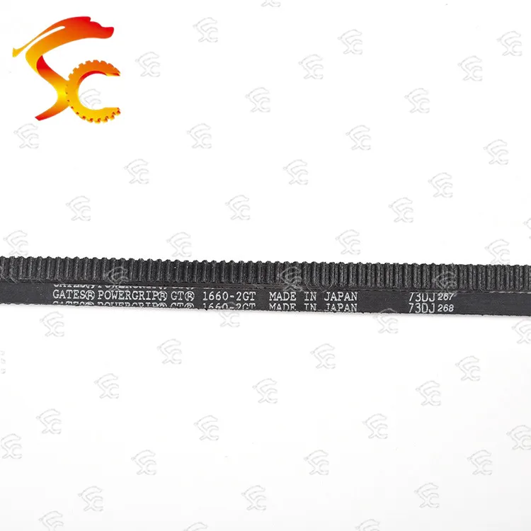 

1PCS Timing belt closed loop rubber GT2 1660 teeth 830 length 1660mm width 20mm 15mm 12mm 10mm 9mm 1660-2GT GATES Brand