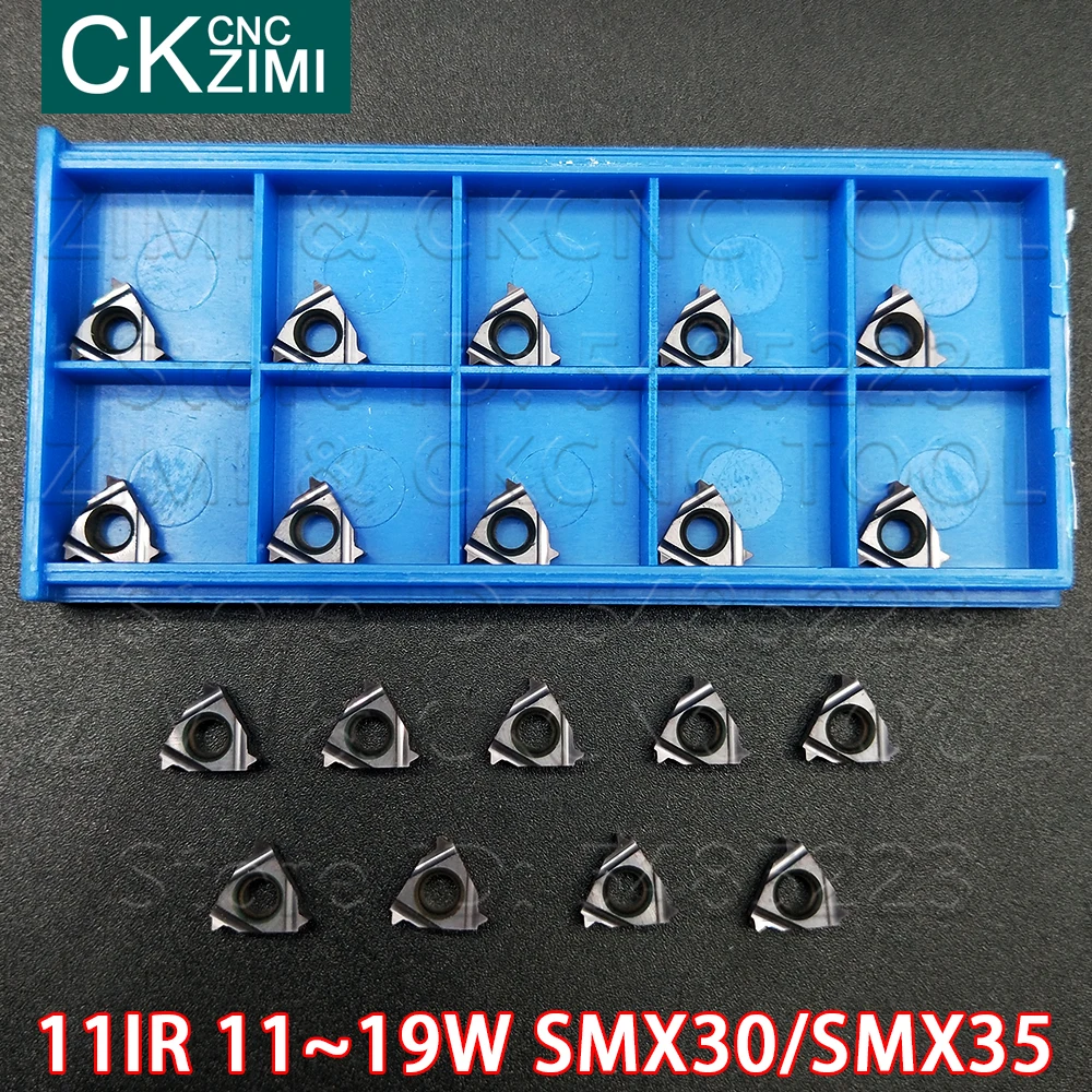 11IR 11W 14W 18W 19W SMX30 SMX35 60 degrees internal external thread Insert turning tools CNC Carbide arbide wood turning Insert