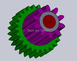 2Pcs Meat Grinder Plastic Gears/Part KW650738/Fit KENWOOD MG300/MG400/MG450/MG470/MG480/MG500/MG510/MG515/PG500/PG520