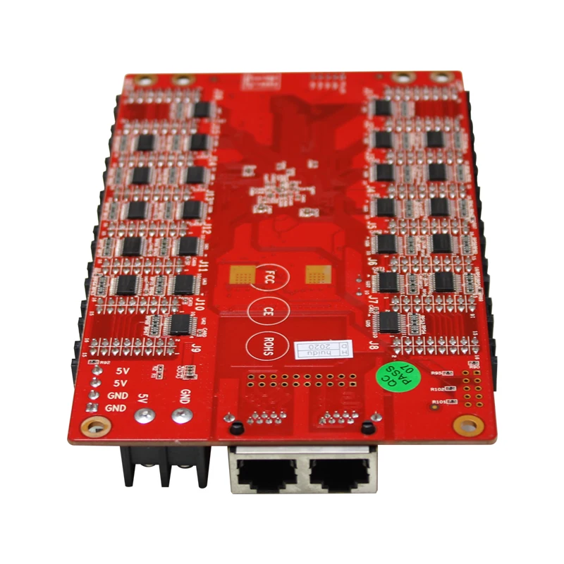 AMS-M316 Asynchronous 16*HUB75 Port RGB Seven Color LED Display Control Card for Full Color Curtain Video Wall