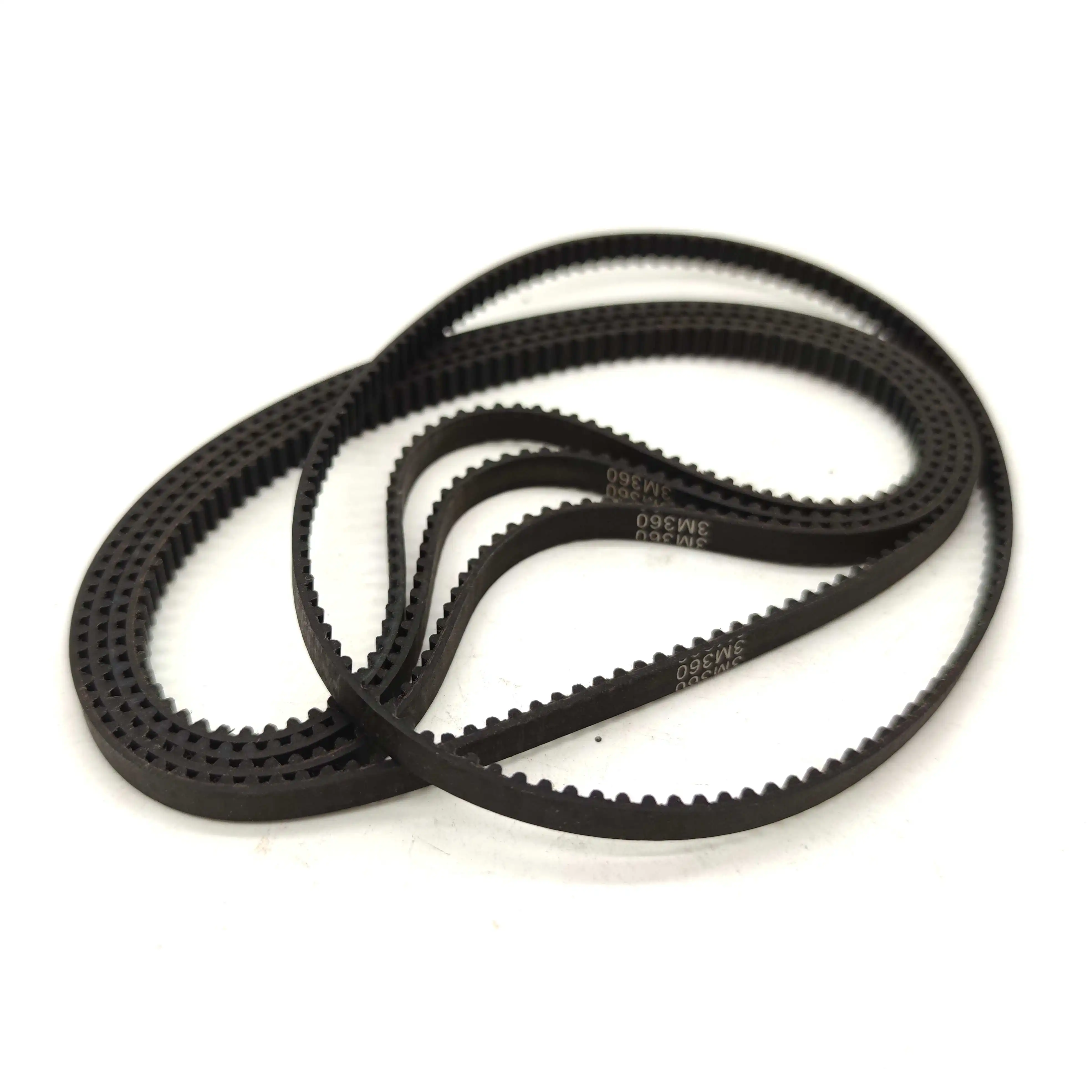 HTD3M Endless Timing Belt 360mm Length 6/9mm Width 360-HTD3M-6/9