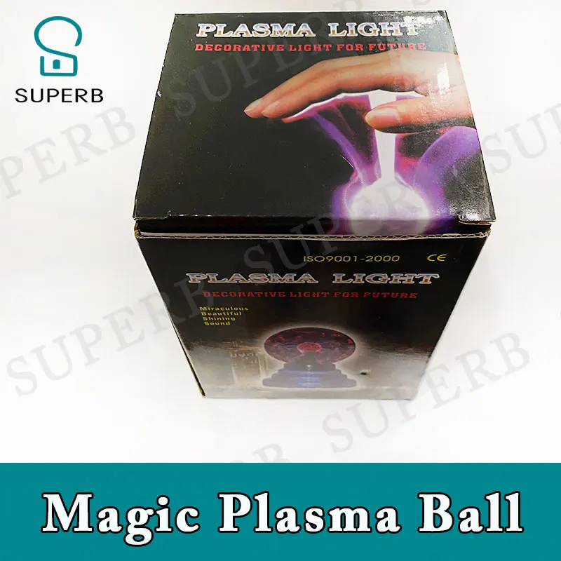 game props for escape room  magic plasma  ball mysterious puzzle for chamber room touching ball