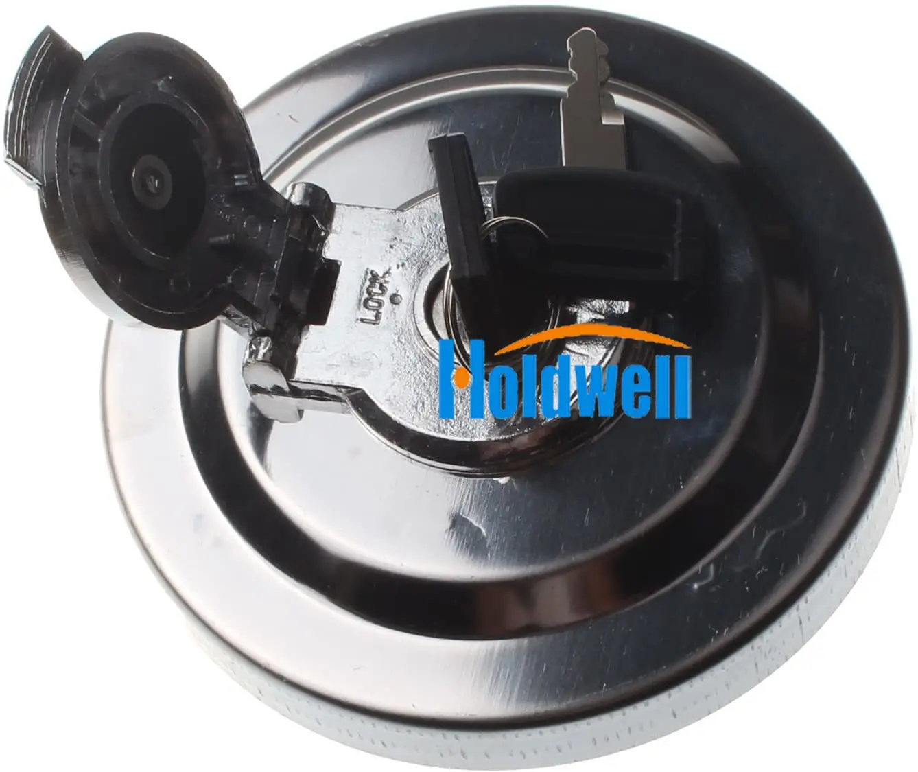 Holdwell Fuel Tank Cap Locking Excavator W/2 Keys for John Deere 70D 200LC 330LC-870GLC