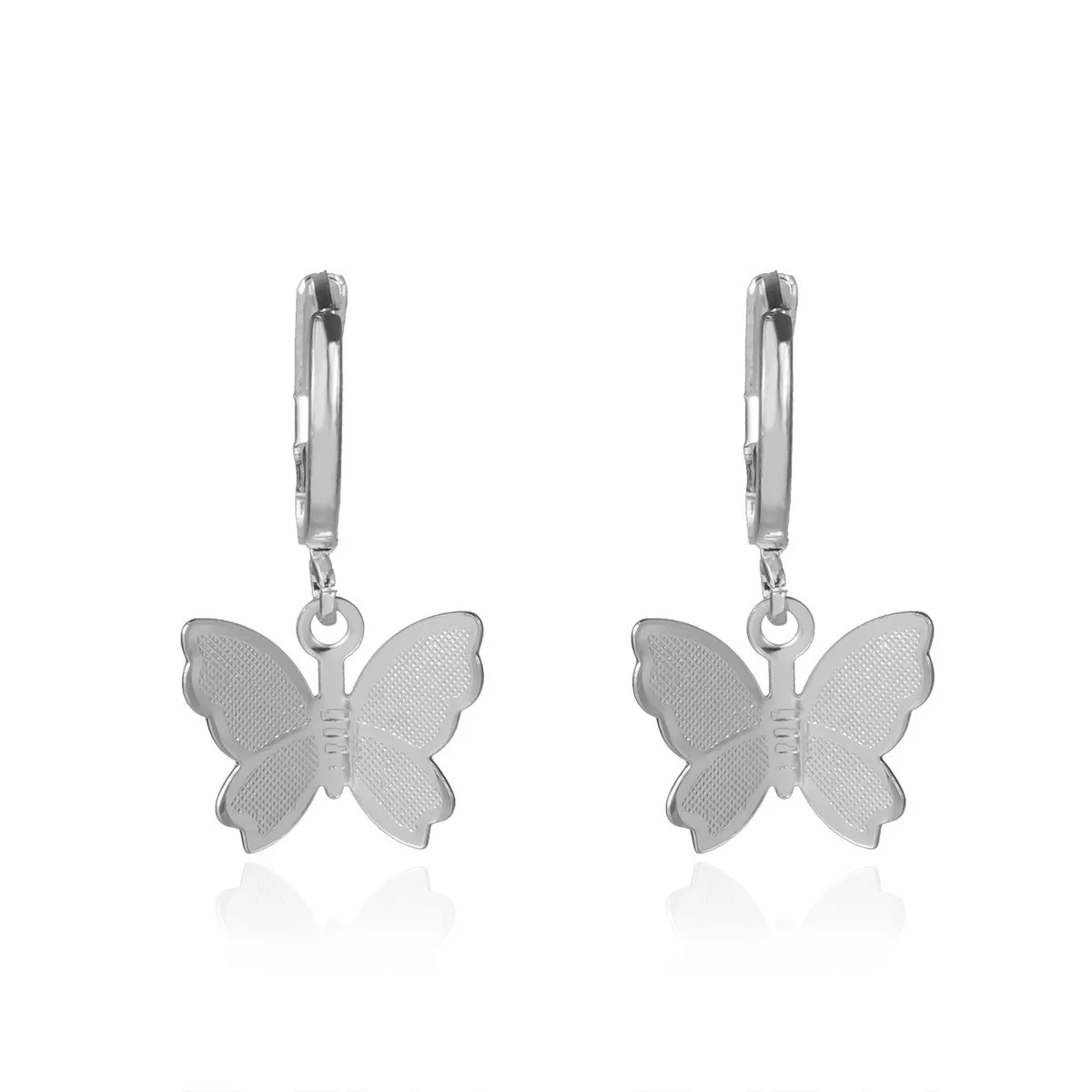 New Personality Wild Geometric Earrings Women\'s Butterfly Simple Temperament Earrings Jewelry Wholesale And Retail Oorbellen