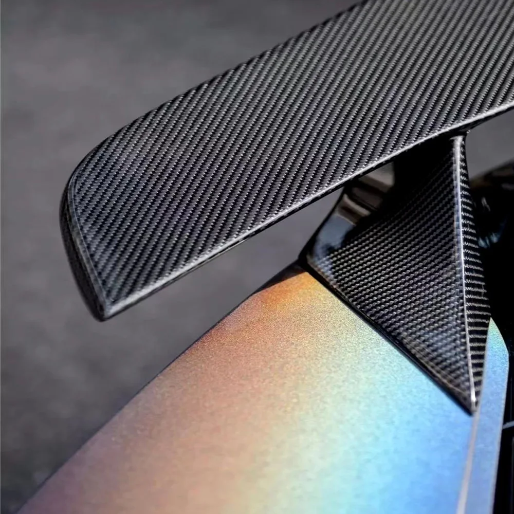 Full Carbon Fiber Rear Trunk GT Lip Wing Spoiler for BMW i8 2014 UP