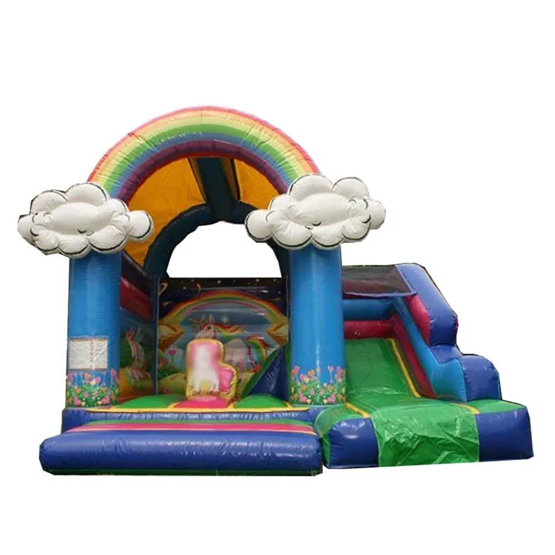 

5x4m Inflatable Bouncy House Kids Jumping Castle Bouncers With Slide Combo