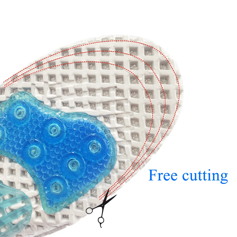 Orthopedic running insoles basketball running sports spring cushioning shoes shoe heels shoe protection foot insoles