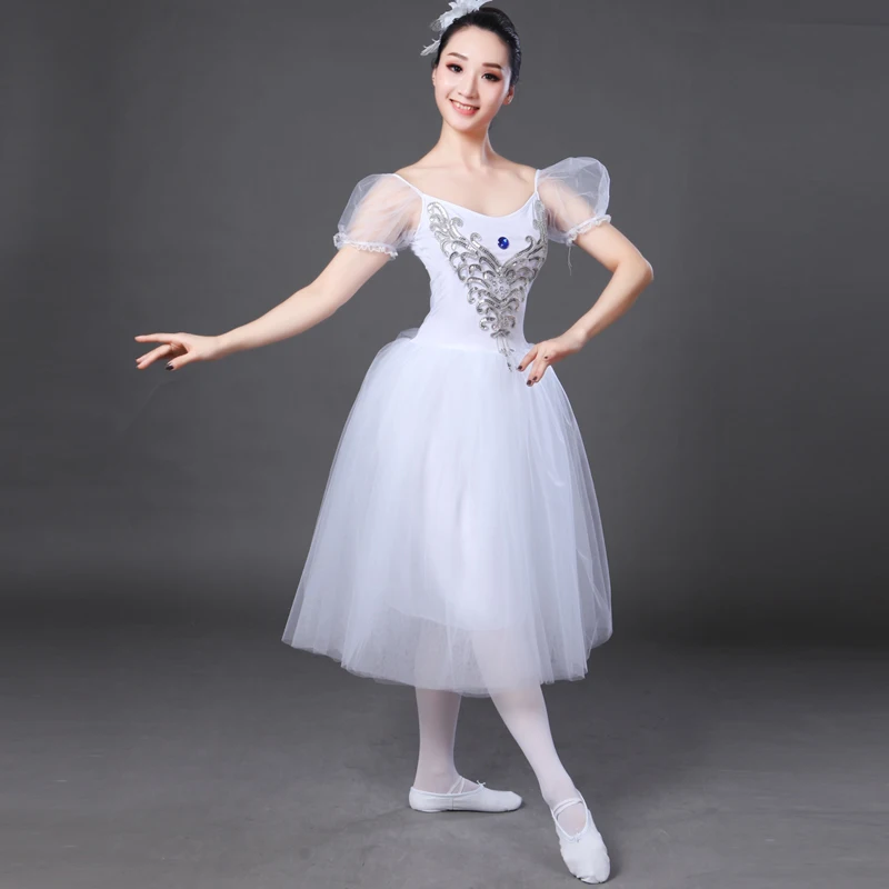 Ruoru Phao Người Lớn Size Lớn Ba Lê Váy Đầm Nữ Công Chúa Dancewear Bé Gái Ballerina Ba Lê Tutu Vũ Trang Phục Đầm Vestido Ba Lê