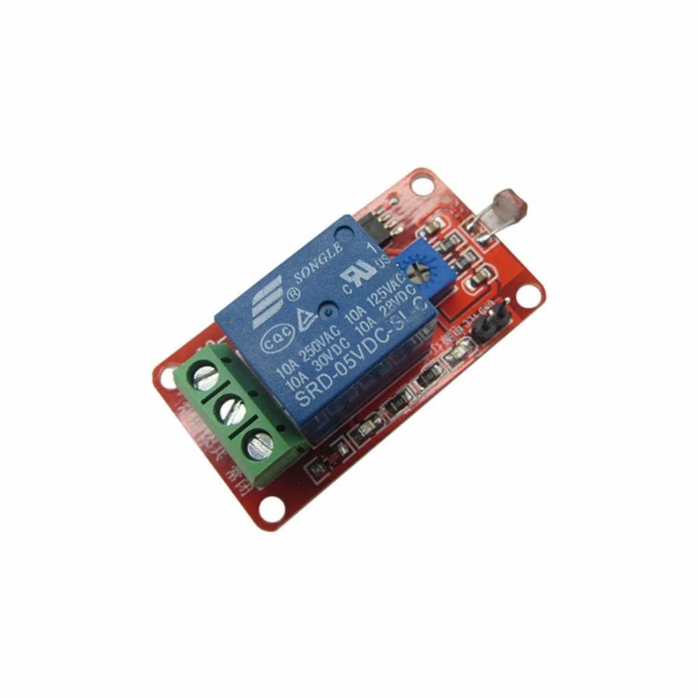 LSR 감광 센서 릴레이 감광 광 릴레이 모듈 5V Arduino DIY 용