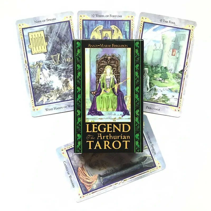 Hot sales Arthurian Tarot Oracle Card For Entertainment Fate Divination Card Game Tarot And A Variety Of Tarot Options