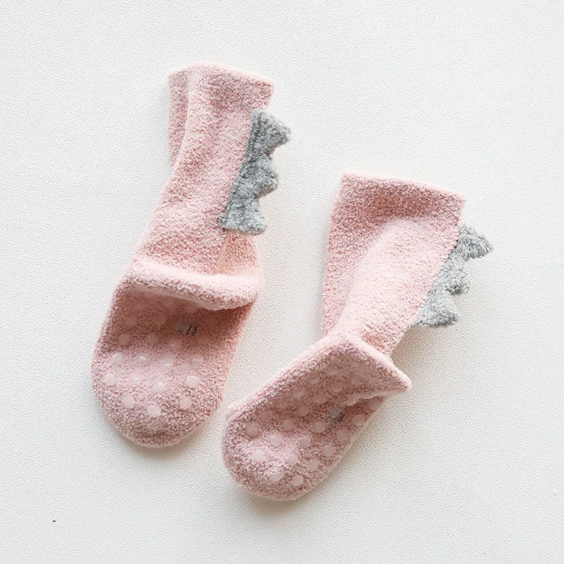 Coral fleece Kids Girls Socks Winter Warm Baby Boy Socks Anti Slip Newborn Baby Girl Socks for Children Snow Clothes Accessories