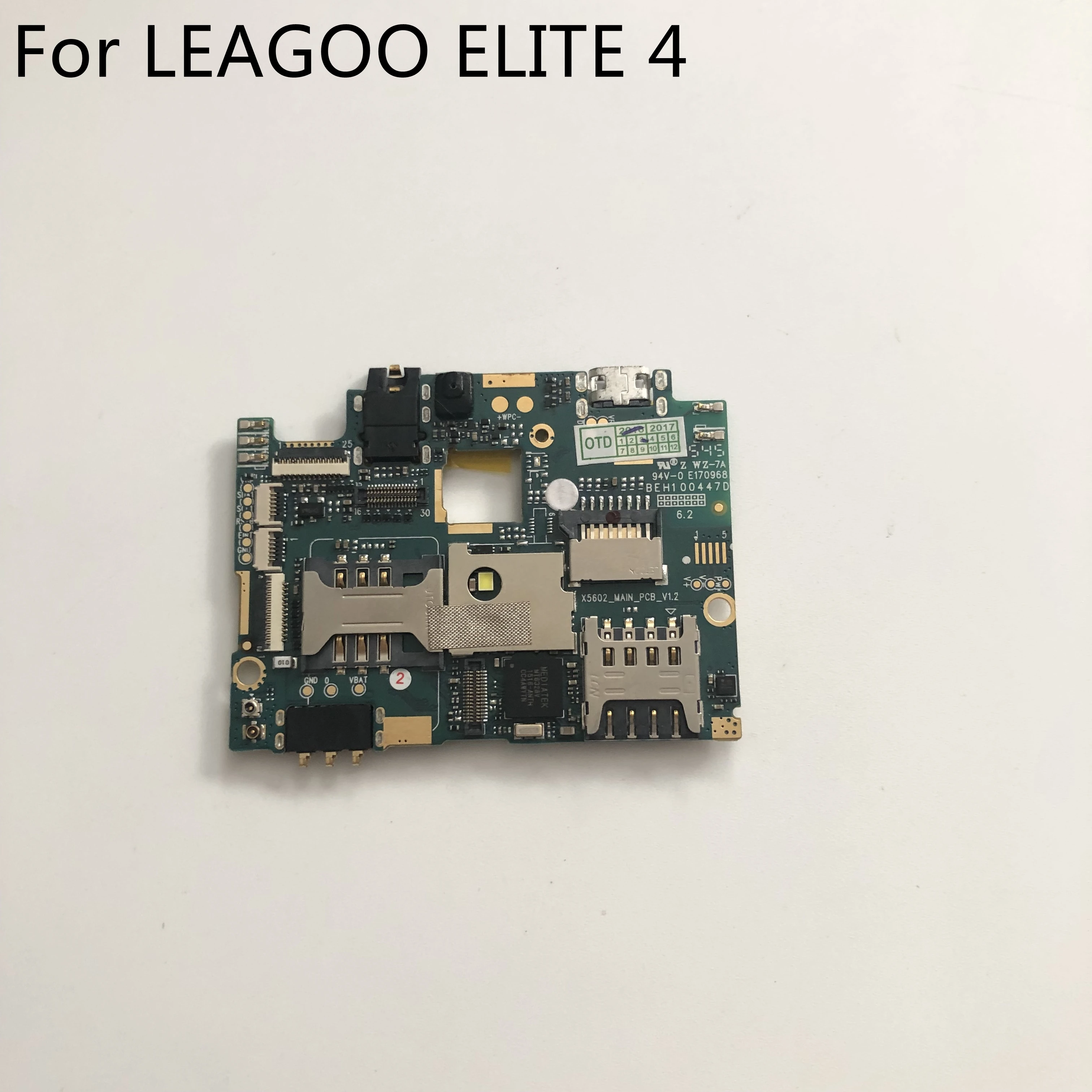 

LEAGOO ELITE 4 Mainboard 1G RAM+16G ROM Motherboard For LEAGOO ELITE 4 MTK6735 960*540 5.0 Inch Free Shipping