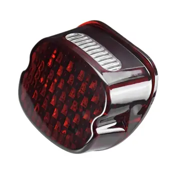 Luz trasera de freno LED para Harley Sportster, Dyna, Fat Boy, FLSTF, Night Train, FXSTB, Softail, FL, Touring, Road King, Street, Electra, Glide 8 best sales Luz trasera Harley - №2