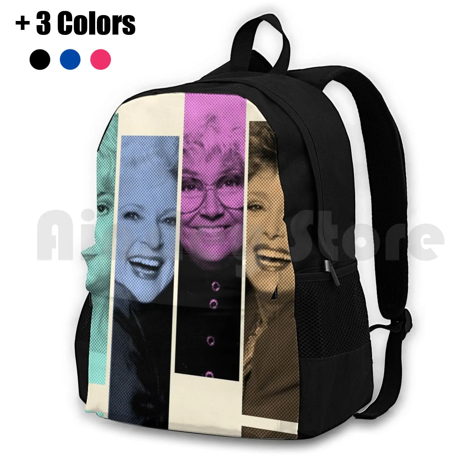 Golden Girls Club Outdoor Hiking Backpack Waterproof Camping Travel Golden Girls The Golden Girls Dorothy Zbornak Dorothy