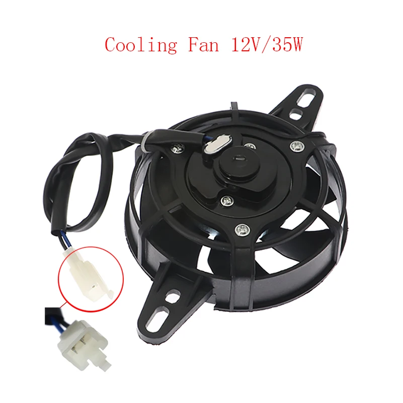 

200cc 250cc 300cc motorcycle cooling fan 120mm Dirt Pit Bike Motorcycle ATV Quad Oil Cooler Water Radiator Electric 12V 35W