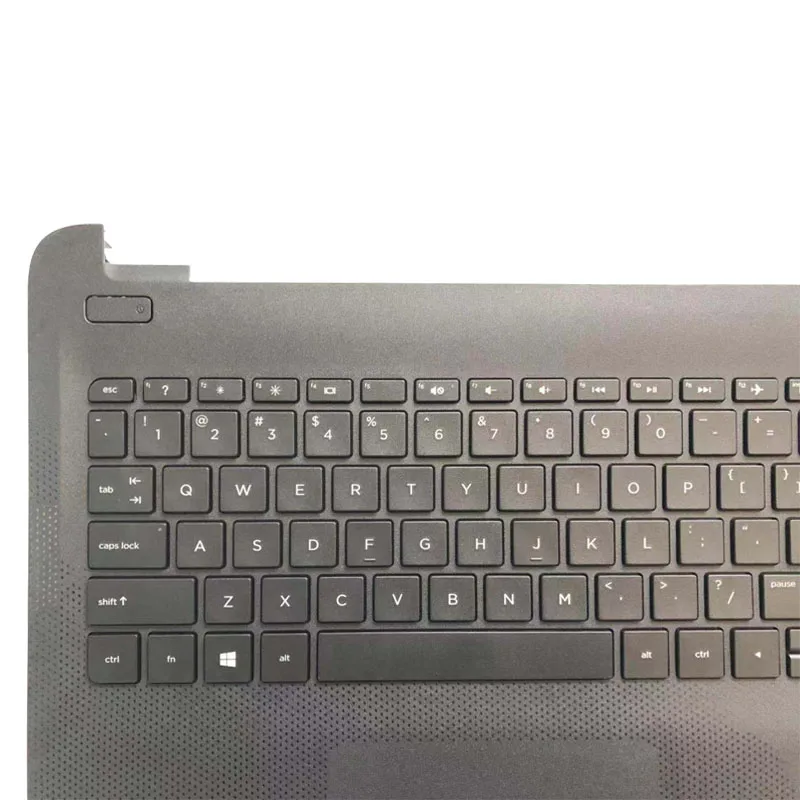 US Laptop keyboard For HP TPN-C125 TPN-C126 HQ-TRE with black palmrest Upper cover With touchpad