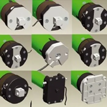 Noiseless Roller Shutter AC Smart Motor Tubular For Rolling Shutter