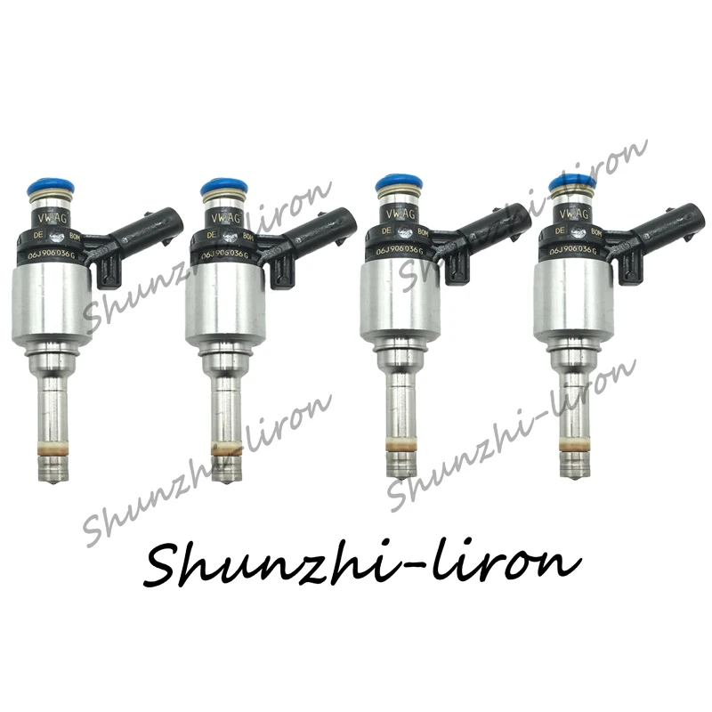 

4pcs Fuel Injector for Volkswagen Passat MAGOTAN Tiguan A4L 2.0T Pa nozzle 0261500168 06J906036G