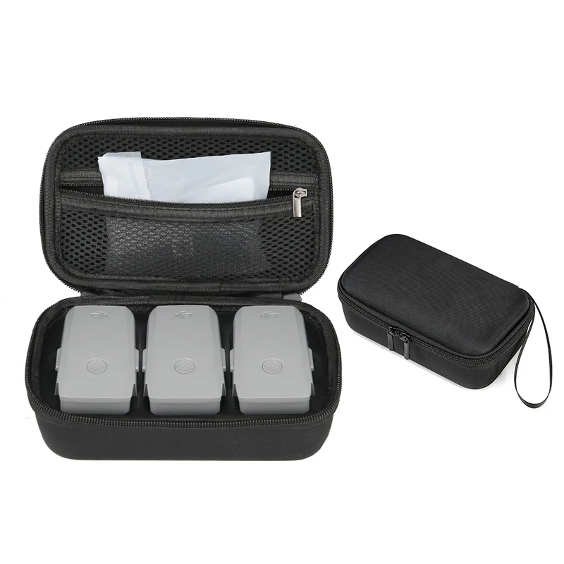 3 pcs Batteries Storage Bag Portable Handbag for DJI Mavic Air 2 Drone Carrying Case Battery Box Cover for mavic air2 Accessory