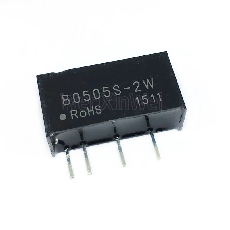 1 sztuk B0505S-1W B0505S-2W B0505S-1WR2 B0505LS-1WR2 B0505LS-1WR3 5VTo5V konwerter DC moduł zasilania na prąd stały konwerter 1000VDC izolacji
