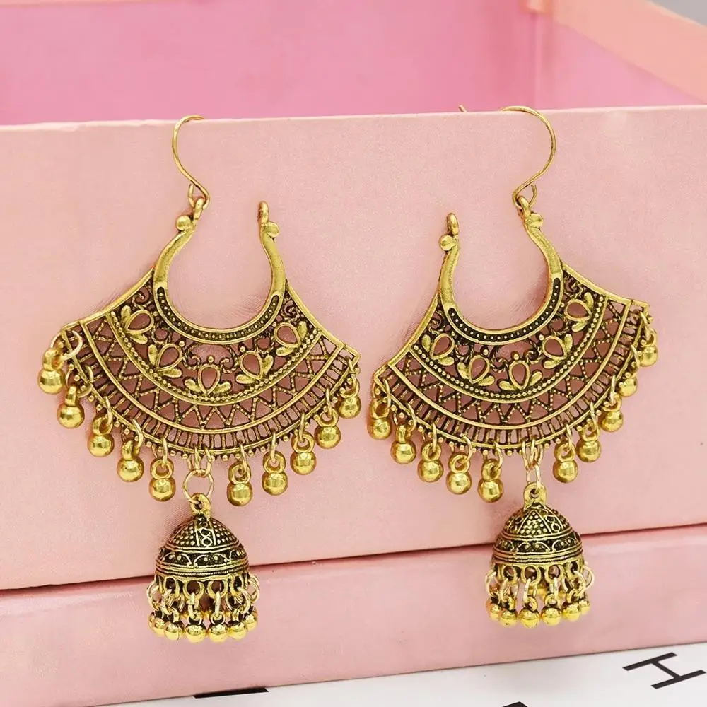 Boho étnico grande gargantilha colar & brincos conjunto feminino cor vintage maxi colar pingente feminino grande collier moeda colar jewe