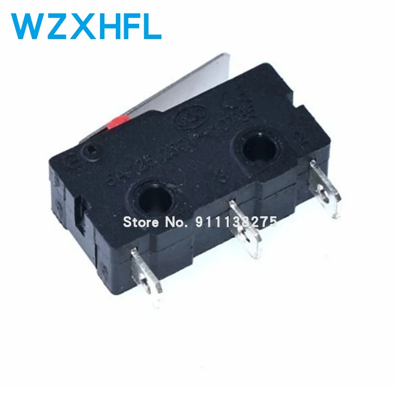 10pcs/lot KW11 Limit Switch, 3 Pin N/O N/C High quality All New 5A 250VAC KW11-3Z Micro Switch Factory