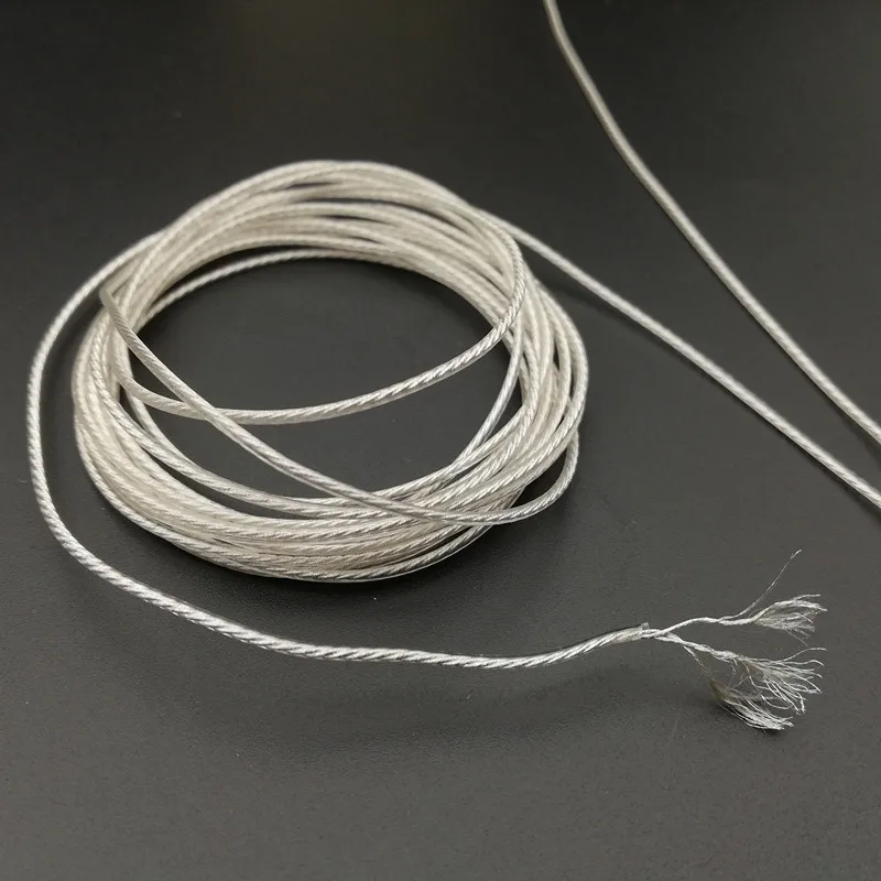 Copper wire headset upgrade wire DIY fever grade single strand 54 core （3*18core) outer diameter 1.25MM