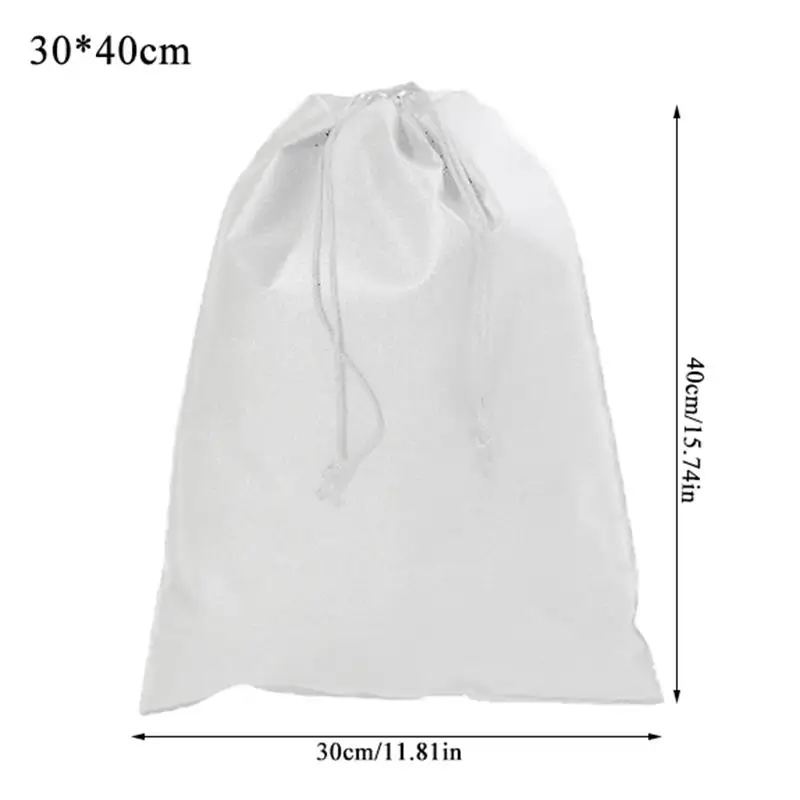 Travel Shoe Bag Portable Dustproof Drawstring Shoes Pouch Organizers Non-Woven Shoes Storage Bags For Sports Shoes Boots