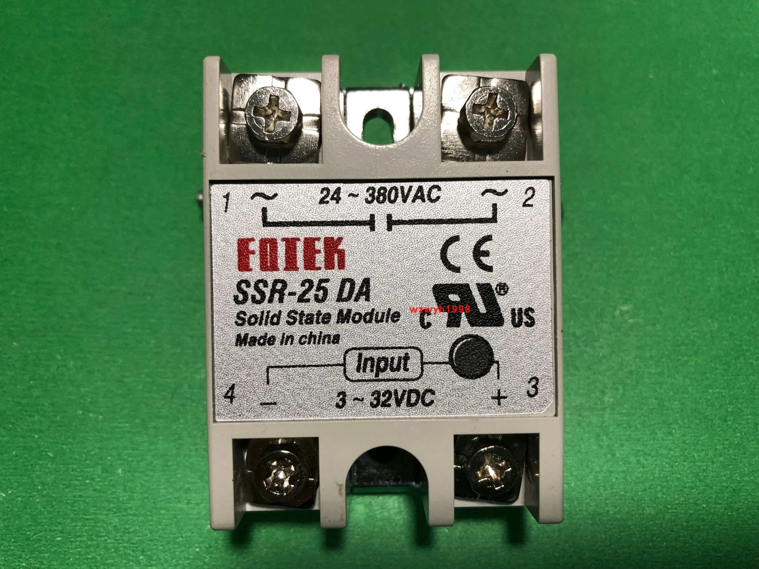 SSR-40DA Solid State Relay SSR-10DA SSR-25DA DC Control AC SSR-60DA