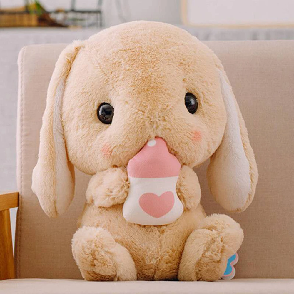 22CM Cute Stuffed Rabbit Plush Soft Bunny Toys for Girls Kids Pillow Doll Bunny Children Baby Accompany Sleep Appease Toy Gifts