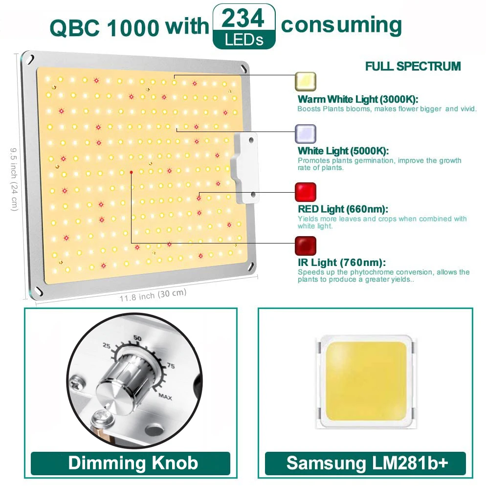 Grow box Grow Tent Set completo VEG/BLOOM Switch Grow Light Kit lampade 4/5/6 pollici con ventilatori centrifughi del regolatore per serra di piante