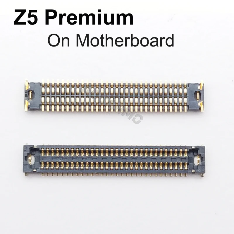 Aocarmo LCD Display Flex Cable FPC Male Female Connector Plug On Motherboard For Sony Xperia Z5 Premium Z5P Plus E6883/53/33