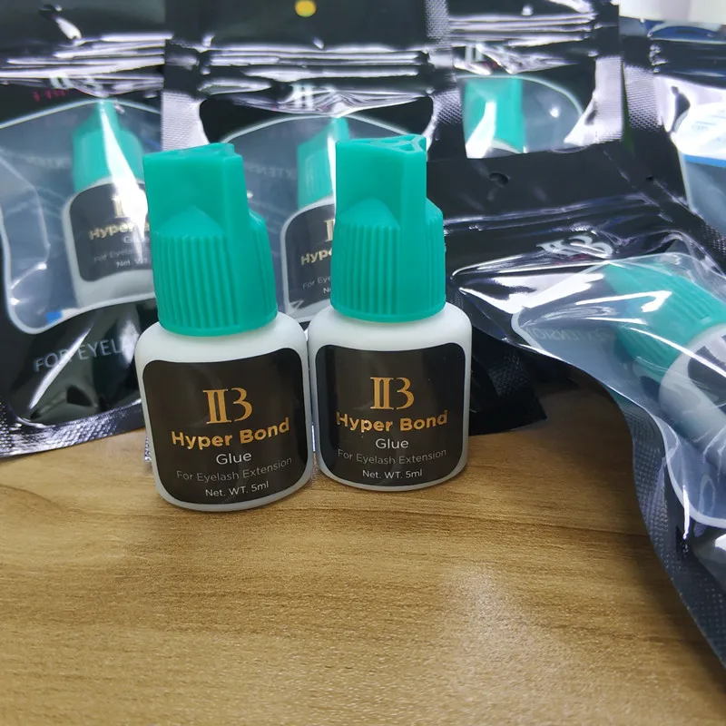 5ml Ibeauty Hyper IB Glue 0.5s Fast Drying Eyelash Extensions Glue Korea Strong Lash Glue Retention 5-6 Weeks