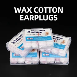 Wax Cotton Noise Earplugs Anti Noise Ear Plugs Travel Sleep Soundproof Noise Reduction Soft Earplugs Quiet Protect Hearing