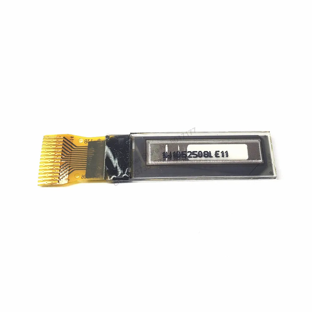 96*16 Blanc Lumière SSD1306 I2C IIC Écran D\'affichage pour TS100 TS08 0.69 Pouces OLED Affichage Tech pour UG-9616TSWCG02 OLED Affichage