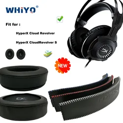 New Upgrade Replacement Ear Pads for HyperX Cloud Revolver Revolver S Headset Parts Leather Cushion Velvet Earmuff Earphone