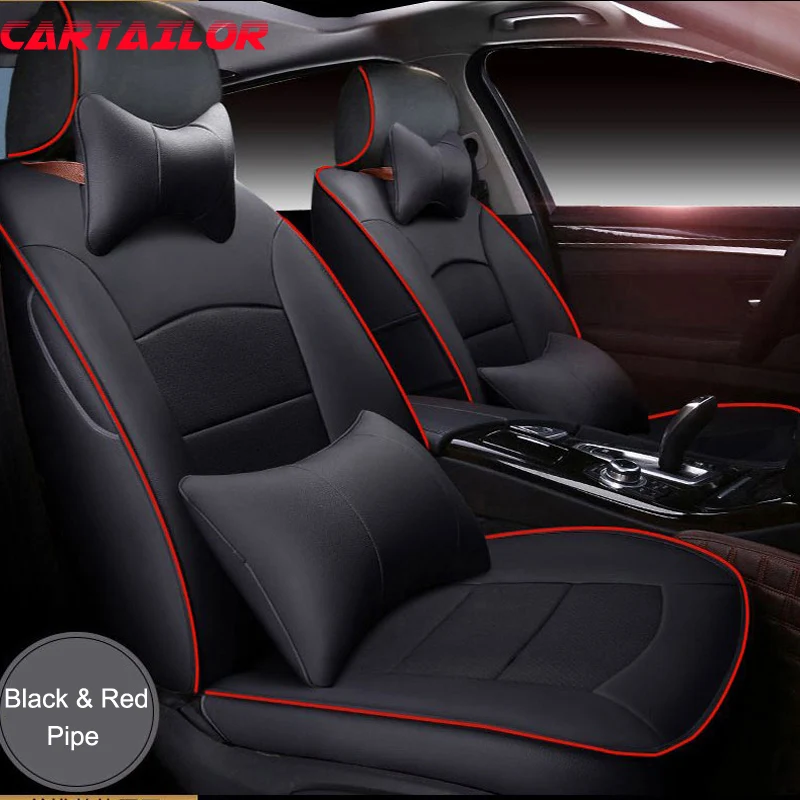 

Custom Fit Seat Covers for Jaguar XF Cover Seats Cowhide & PVC Leather Car Seat Cover Set Accessories for Cars Cushion Protetor