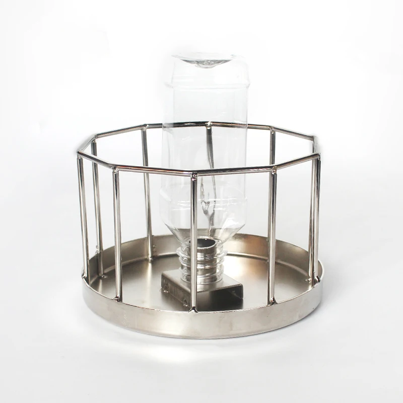 Stainless Steel Turtle Feeder Bowl Basin Food Dispenser Feeding Tool Multifunction Aquarium Turtle Reptile Amphibian Pet Supply