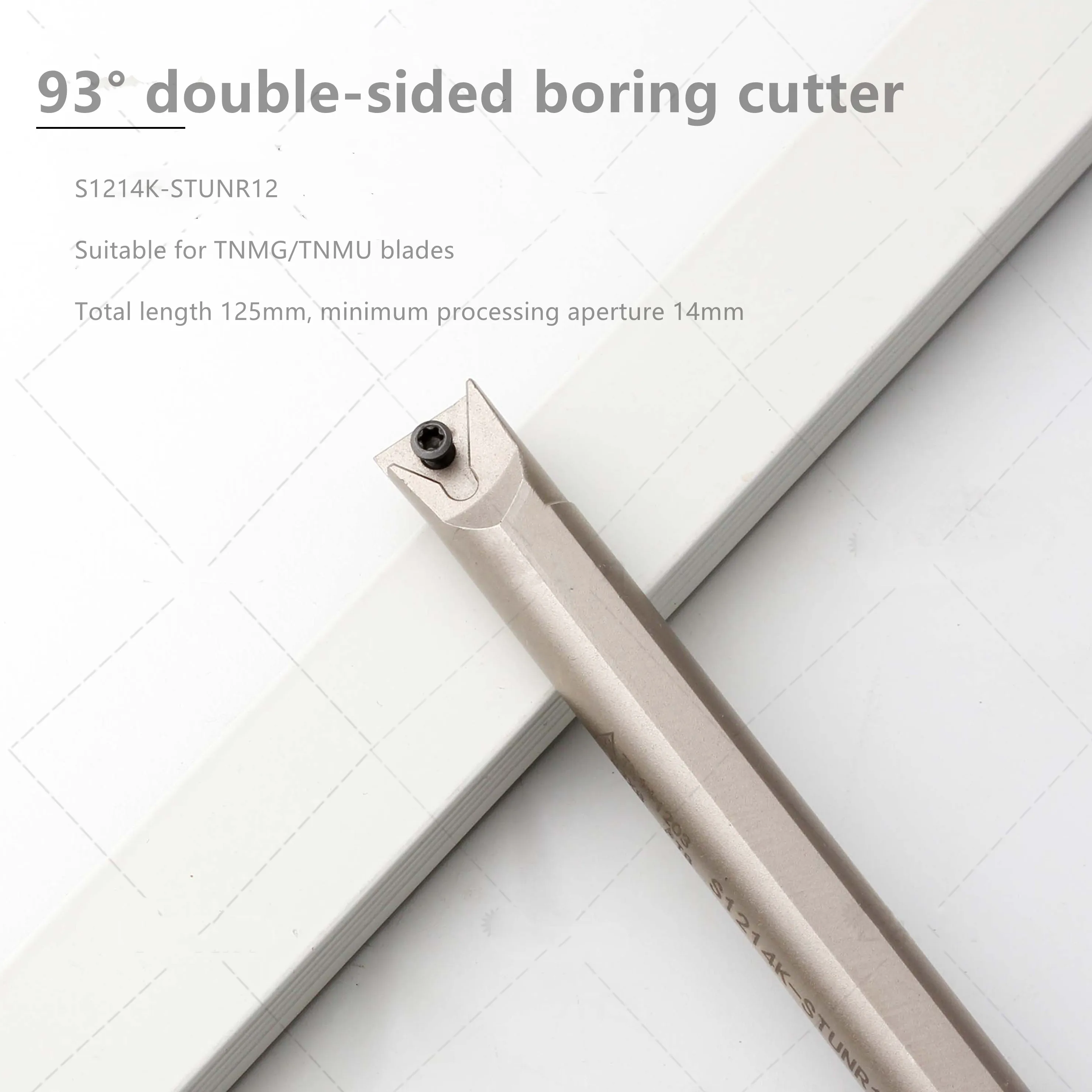 S1214K-STUNR12 TNMU120304 TNMG160404 CNC เครื่องมือที่น่าเบื่อ Bar ด้านในรถแผ่นดินไหว
