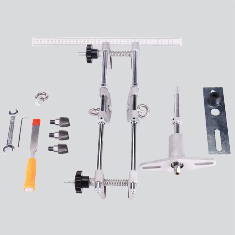 Solid wood door hole opener slotting machine woodworking installation lock tool interior door quick opening key hole artifact