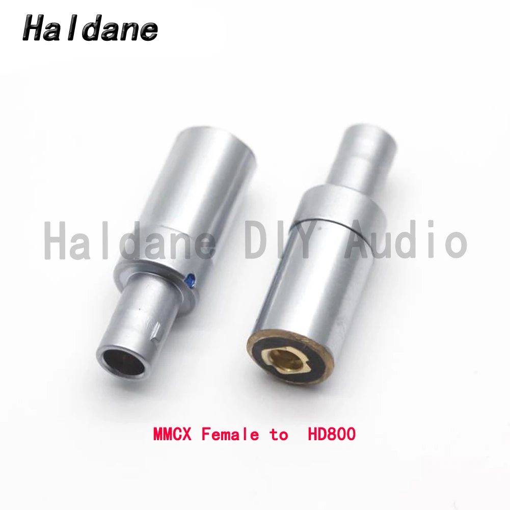 

Haldane One Pair Gold Plated MMCX/0.78mm Female to HD800 HD800S HD820 HD-800 HD-820 Headphone Converter Adapter