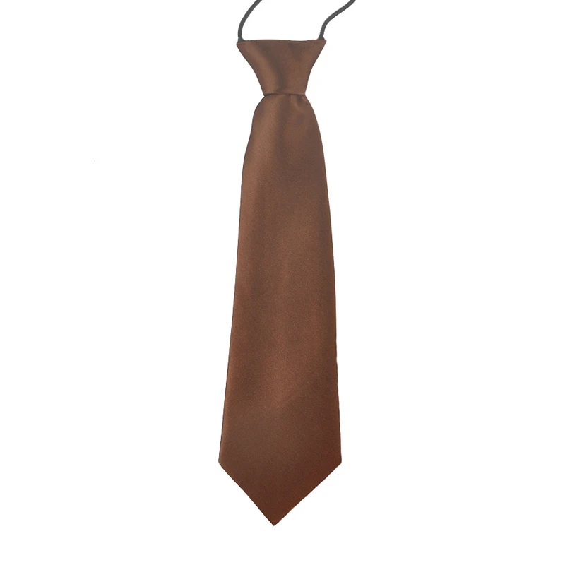 Kid Boy Solid Classic Neck Tie, Wedding Party Gift