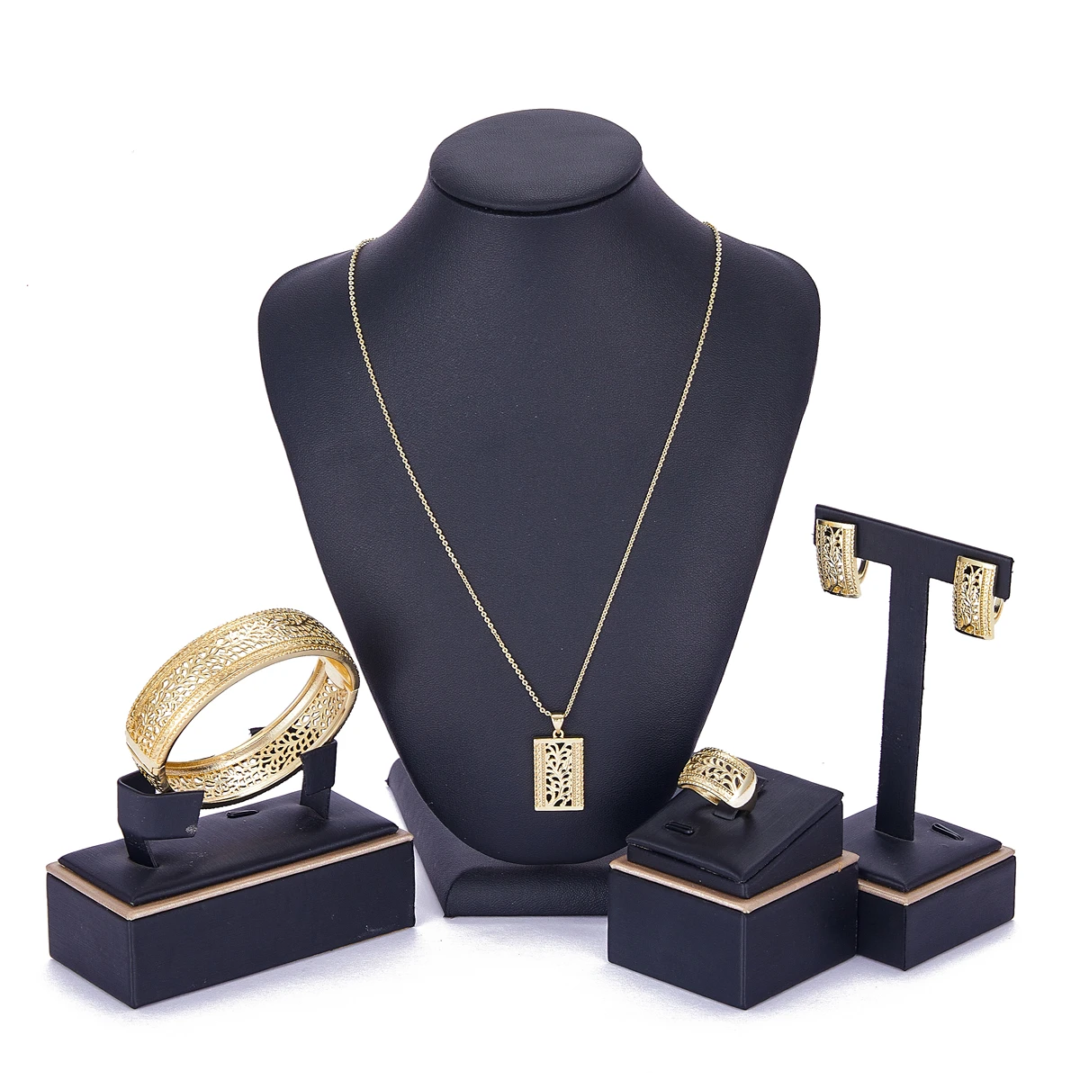 2021 May Morocco hot selling accessories wedding jewelry set for women traditional jewelry set copper high quality jewelry set